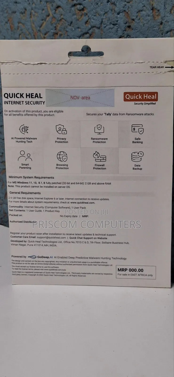 Quick Heal Internet Security - 5 Users (Antivirus)