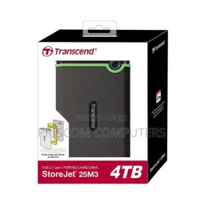 4 TB Transcend Portable Hard Drive