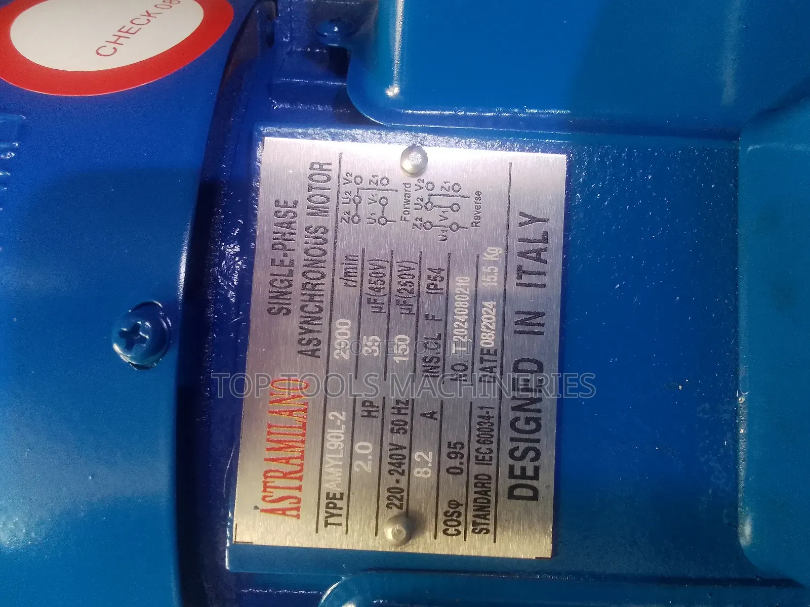 2 Hp 2900 RPM Single Phase