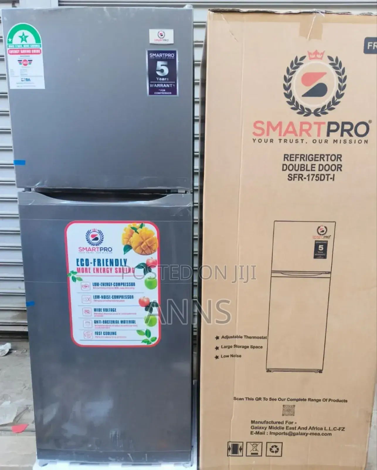 Smart Pro 138litres Double Door Fridge