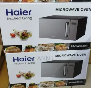 Haier 28L Silver Digital Microwave