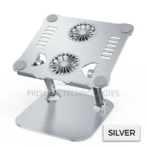 Portable Adjustable Laptop Stand With 2 Cooling Fan