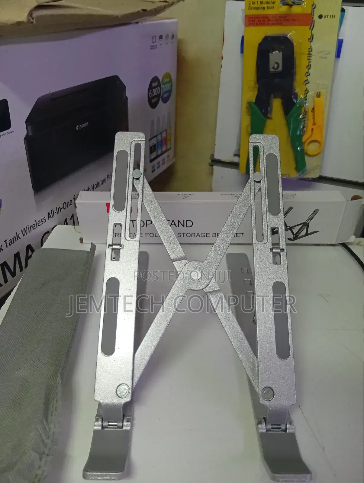 Foldable Laptops Stand Supports Upto 15.6" Laptops
