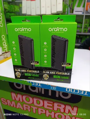 Oraimo Toast 10 Flash 10000mah Fast Charging Power Bank