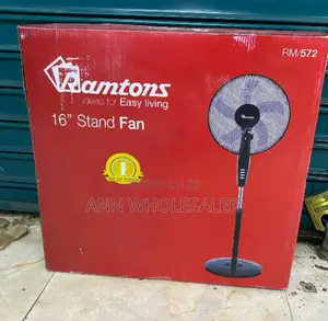 Ramtons RM/572 - Black Econo Standing Fan -