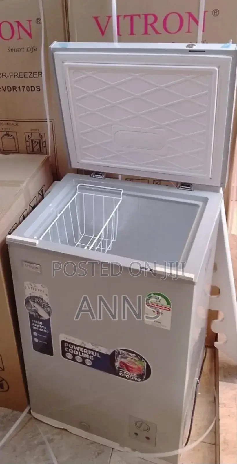 Vitron 99litres Silver Chest Freezer