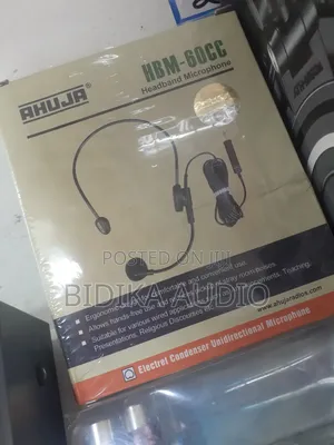 New Ahuja HBM -60cc Headband Microphone