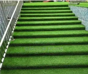 Stairs Turf Green Grass Carpet Decoration