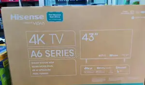 Hisense 43 Inches Smart Tv With Bluetooth