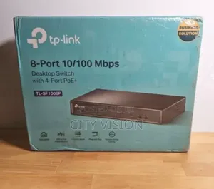 Tp-Link Sf1008p 8port With 4port Poe Desktop Switch