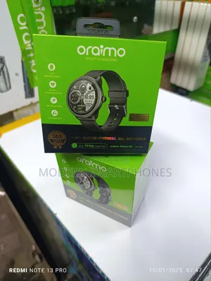 Oraimo Watch 5R 1.43'' Amoled IP68 Smart Watch