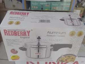 Redberry Single Handle Heavy Duty Pressure Cooker-5l