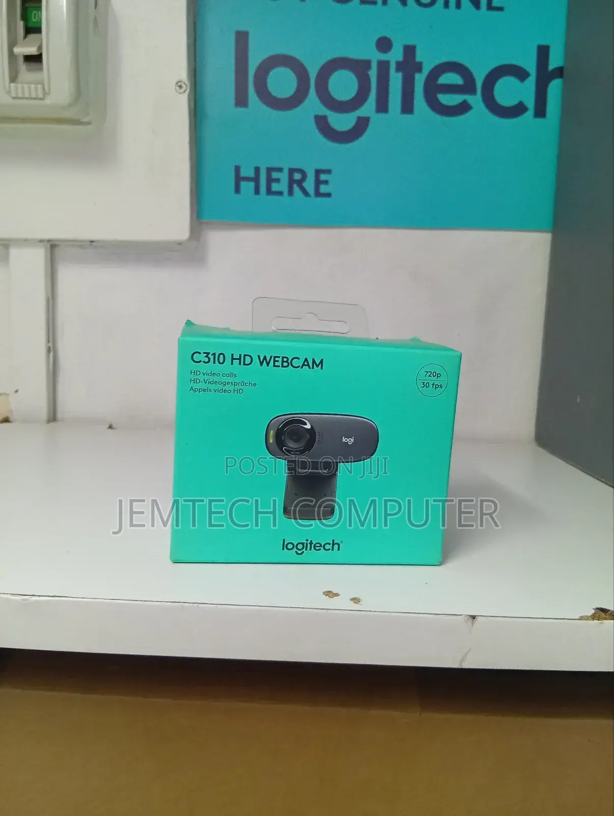 Logitech C310 HD Webcam 720p°^C310 HD Webcam