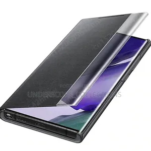 Black Samsung Galaxy Flip Case Cover 4 Note20ultra