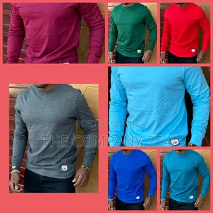 Quality Plain Longsleeve Round Neck Plain Sweat Shirt
