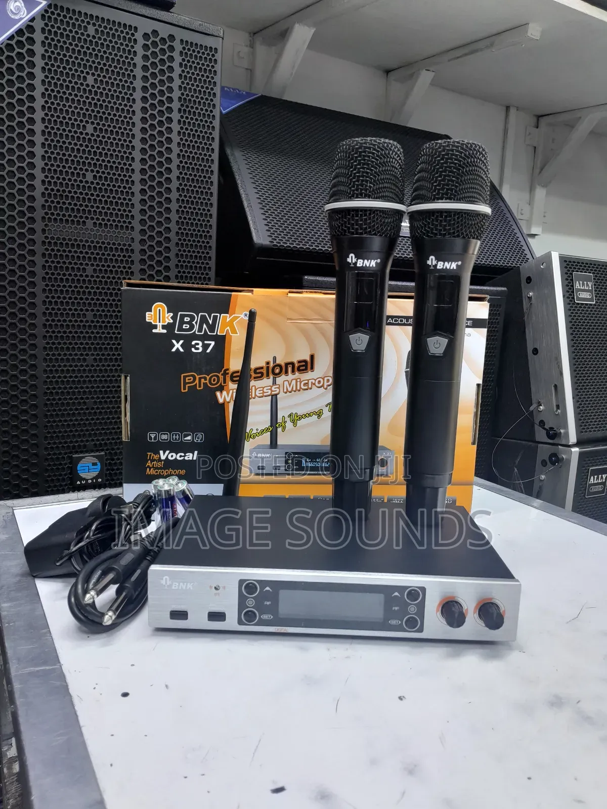 Professional Wireless X37 Bnk_x37 Microphone