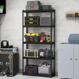 Cabinets: Heavy Duty Metal Storage Rack Office Home Unit