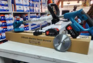 198v Lithium Brush Cutter Cordless With 2 Battelies