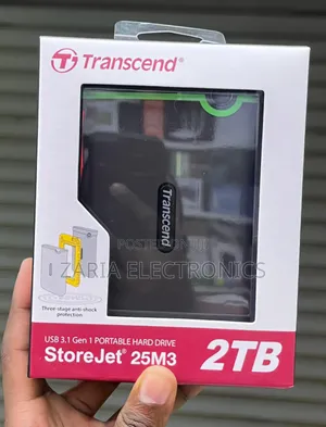 2tb Transcend Hardrive HDD