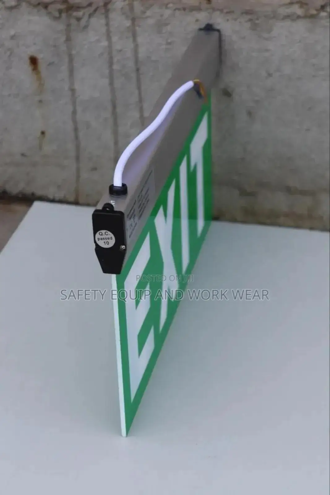 Illuminated Exit Sign