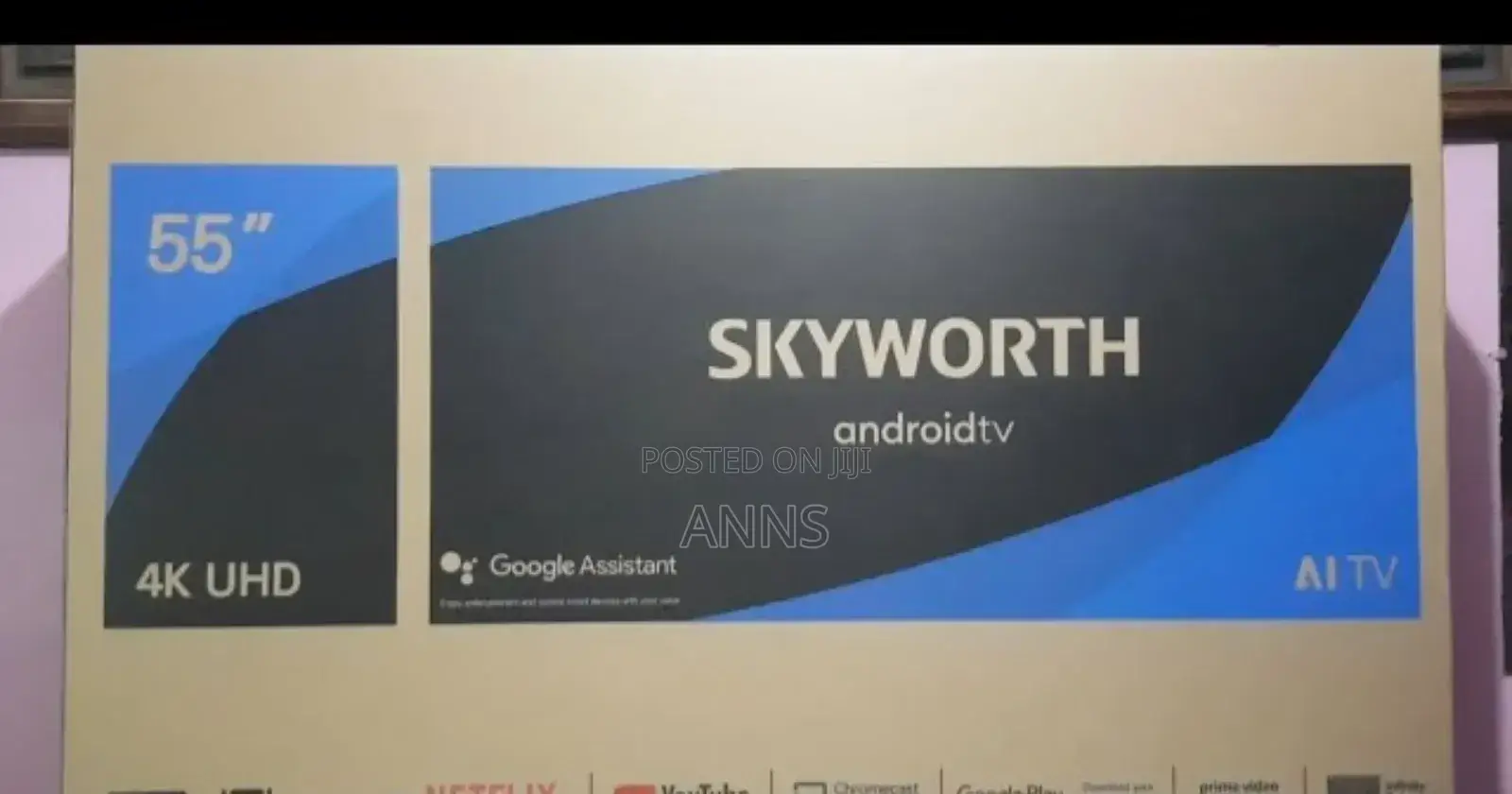 Skyworth 55" Frameless Smart Tv