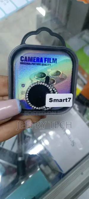Fashion Glitter Sparkle Camera Lens Protector for Smart 7