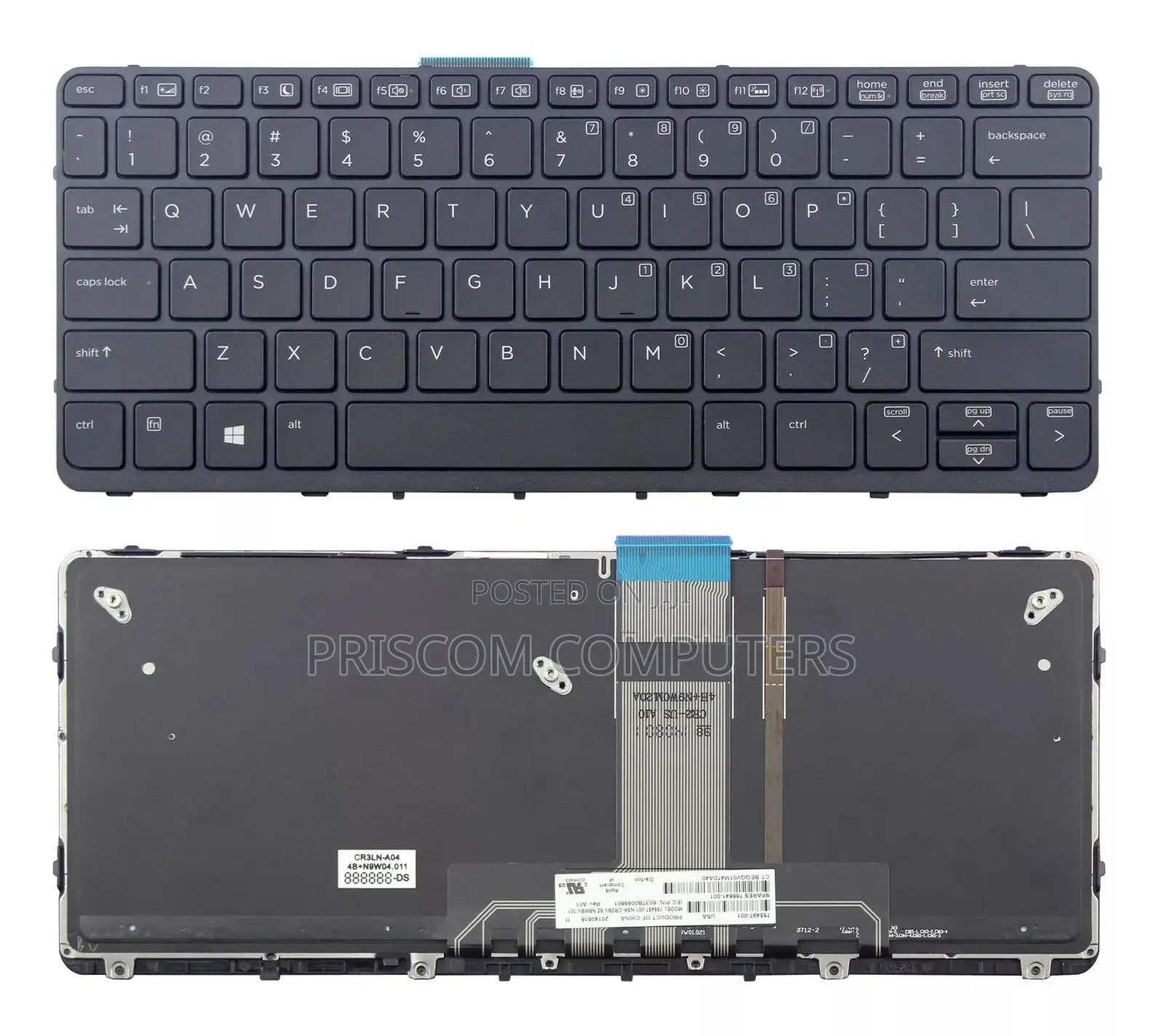 HP Pro X2 612 Keyboard