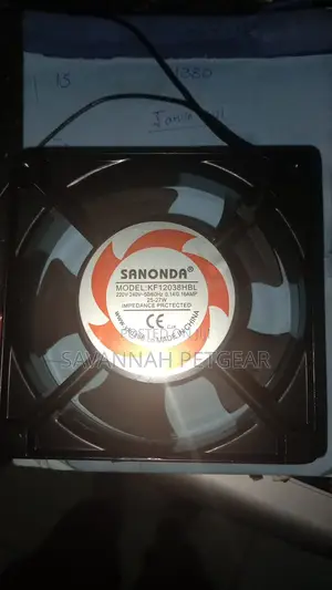 Axial Flow Panel Cooling Fan - Square 220V 4 Inch