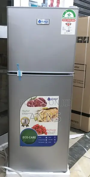 Nunix 138litres 2 Door Energy Saving Fridge
