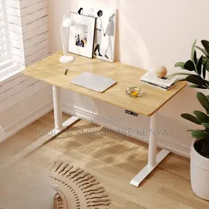 Office Tables: Glam Height-Adjustable Computer Work Desk