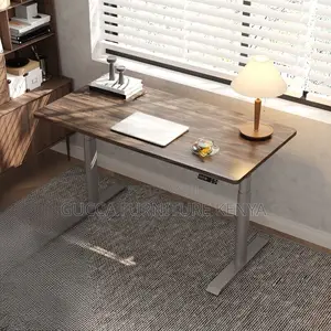 Office Tables: Glam Height-Adjustable Computer Work Desk