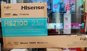 Hisense 2.1 Soundbar Hs2100 at 240watts