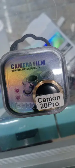 Camera Lens Protection for Tecno Camon 20 Pro-Gold