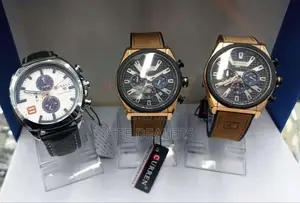 Men Curren Watches, Chronograph /Date Wrist Watch