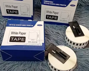 Durable and Easy-to-Use Dk22210 White Paper Tape