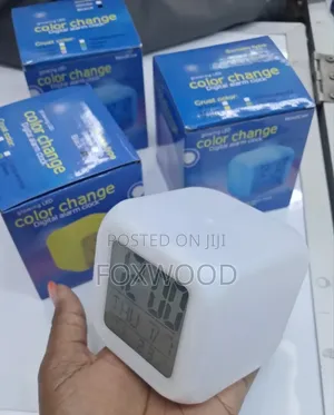 Colour Change Digital Alarm Clock