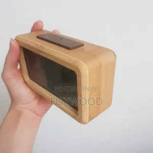 Wooden Digital Alarm Clock