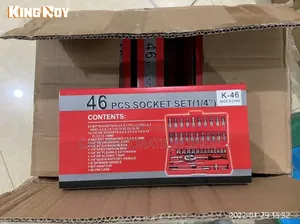 46pc Repair Socket Wrench Set