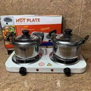 Double Electric Coil Hot Plate