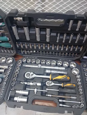 (Industrial) 108pcs 1/2′′ + 1/4′′ Socket Set