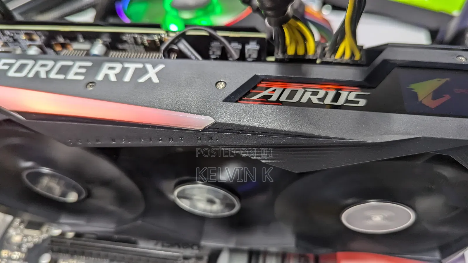 Aorus Master RTX 3070 8gb Gaming Graphics Card Gpu