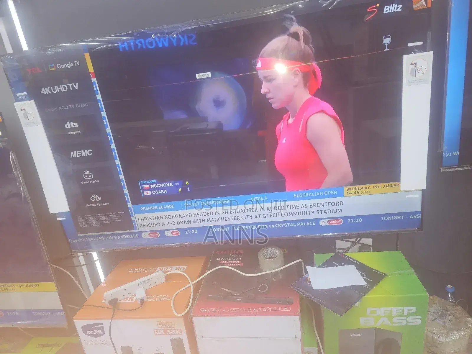 50 Inches TCL Smart Android Tv
