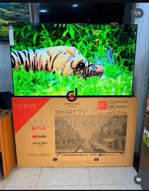 Vitron 75′′ Smart HDR Frameless TV – By Webos