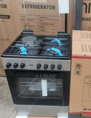 Von 60/60 Free Standing 3gas+1electric Cooker