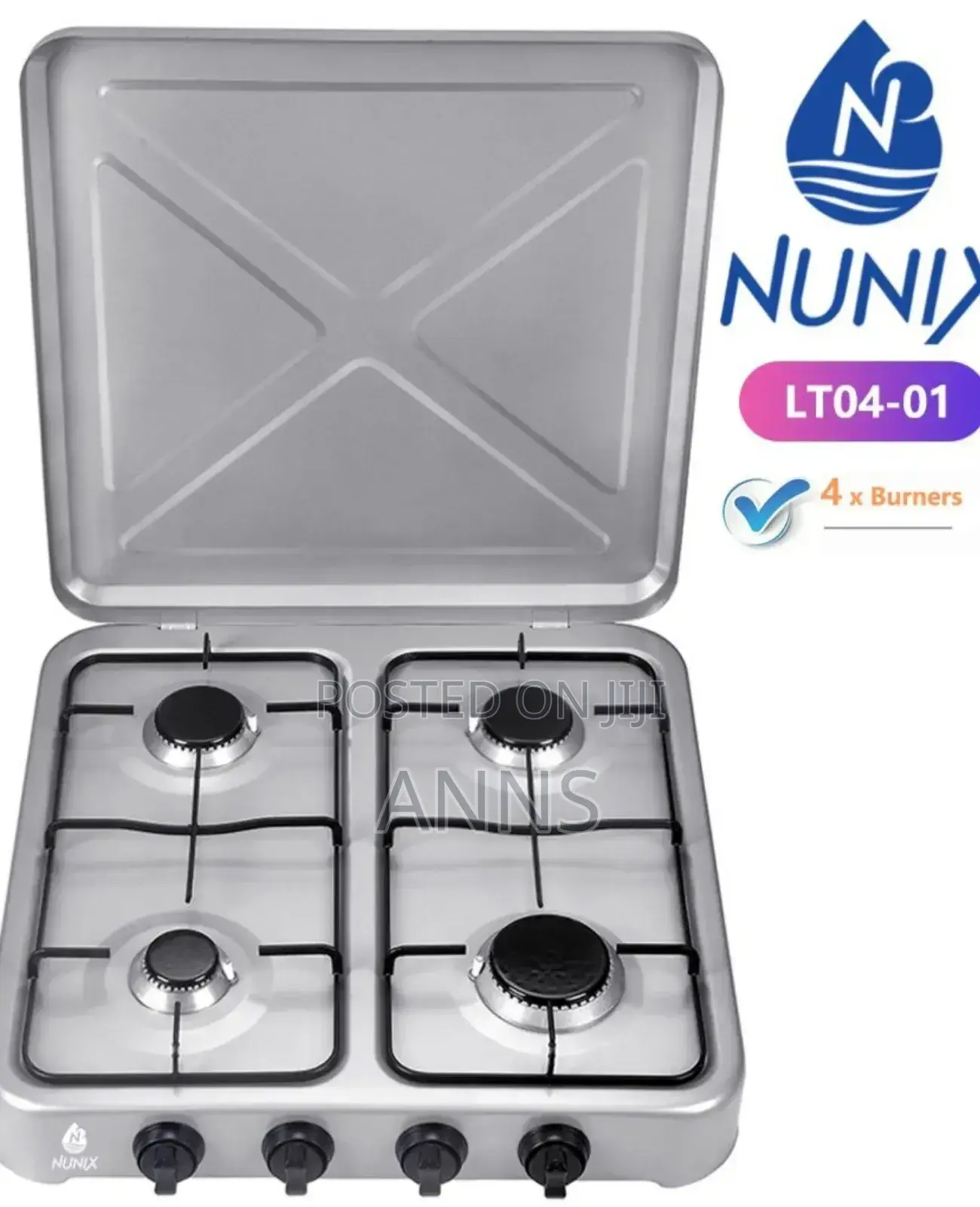 Nunix 4 Burner Table Top Cooker