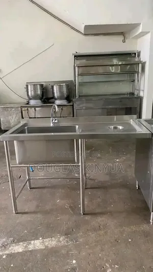 Stainless Steel Sink ( Round Tube Sink 1bowl)