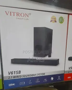 Vitron V61 Wired 2.1 Soundbar System
