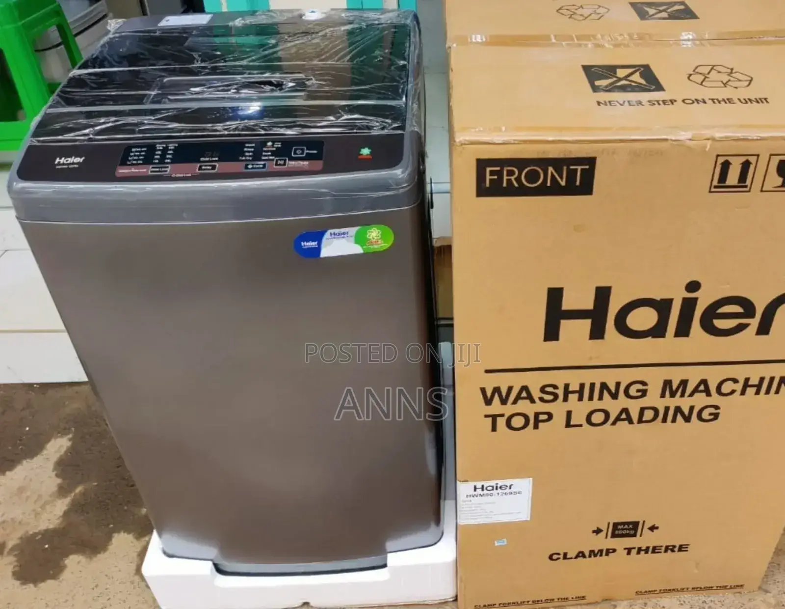 Haier 8kgs Top Load Fully Automatic Laundry Washing Machine