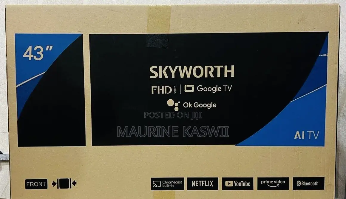 Skyworth 43 Inch Android Google Tv .Google Assistance