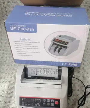 New #Bill Counter Machine-- Fake Money Detector